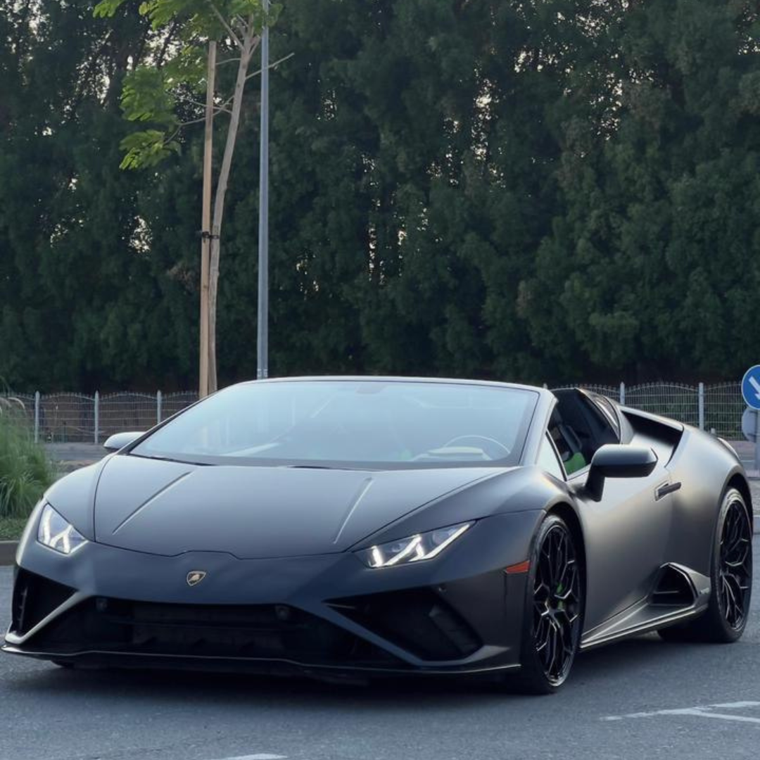 LAMBORGHINI HURACAN EVO CONVERTIBLE BLACK