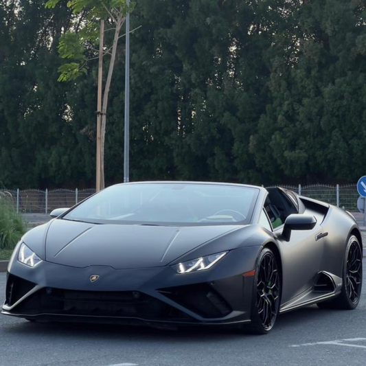 LAMBORGHINI HURACAN EVO CONVERTIBLE BLACK