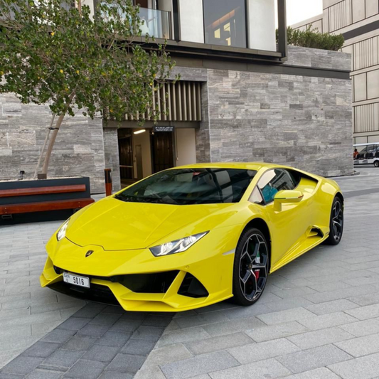 LAMBORGHINI HURACAN EVO COUPE YELLOW