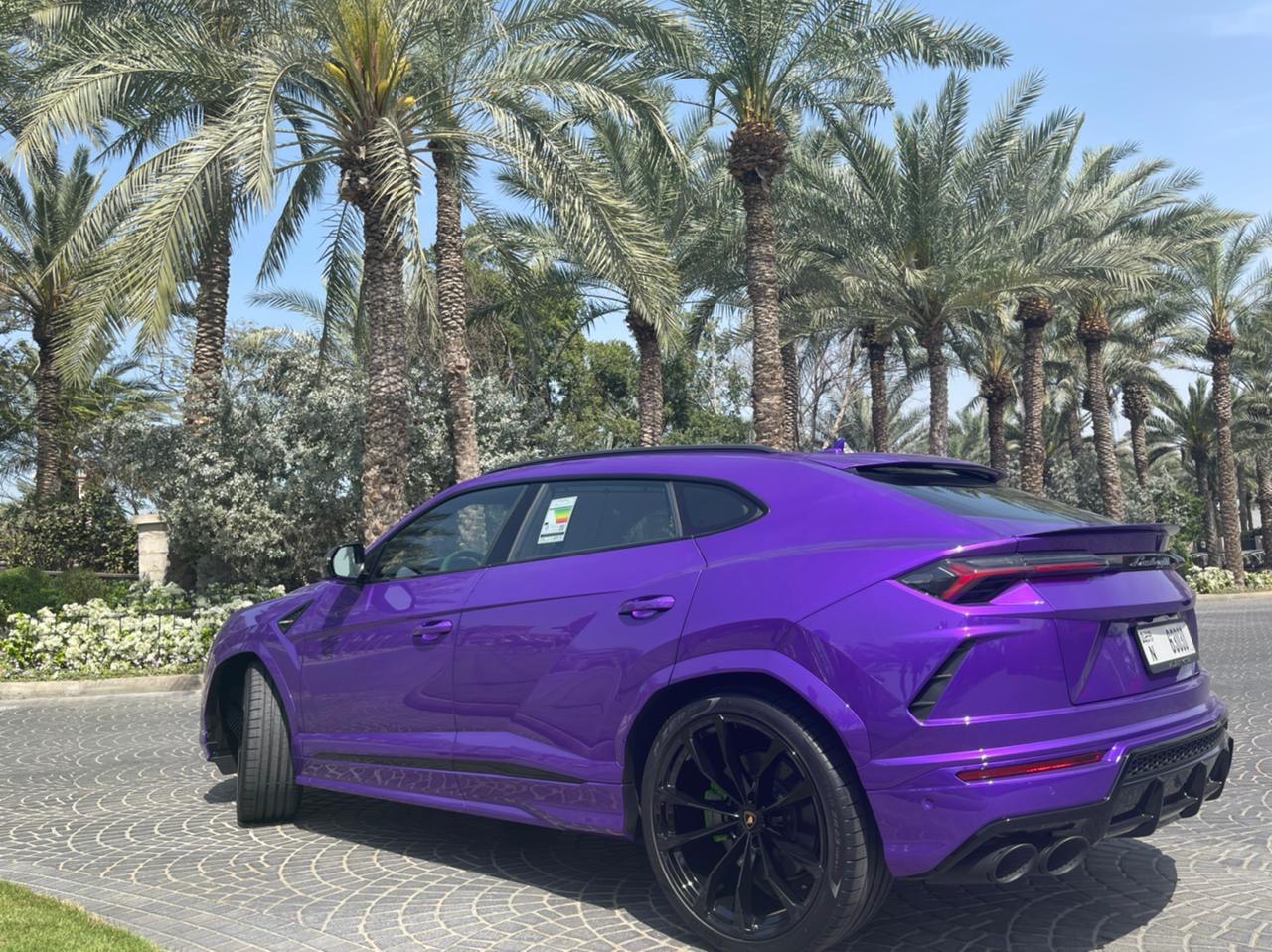 LAMBORGHINI URUS PURPLE