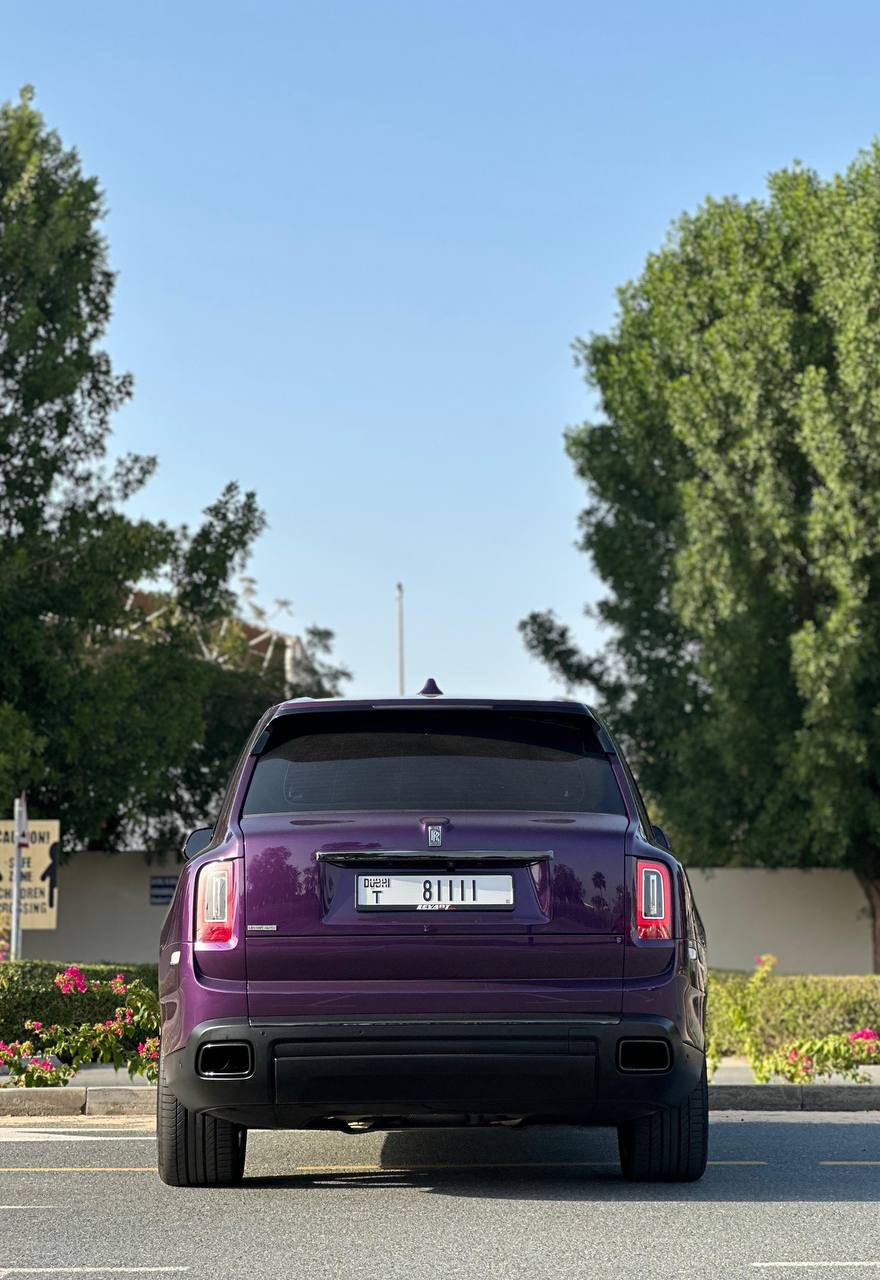 ROLLS ROYCE CULLINAN PURPLE