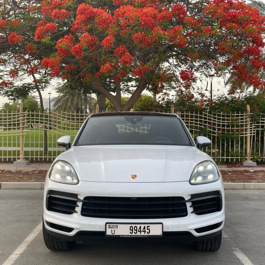 PORSCHE CAYENNE S WHITE