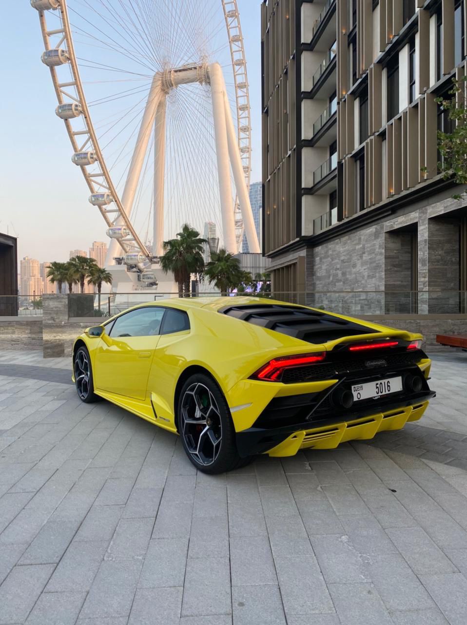 LAMBORGHINI HURACAN EVO COUPE YELLOW