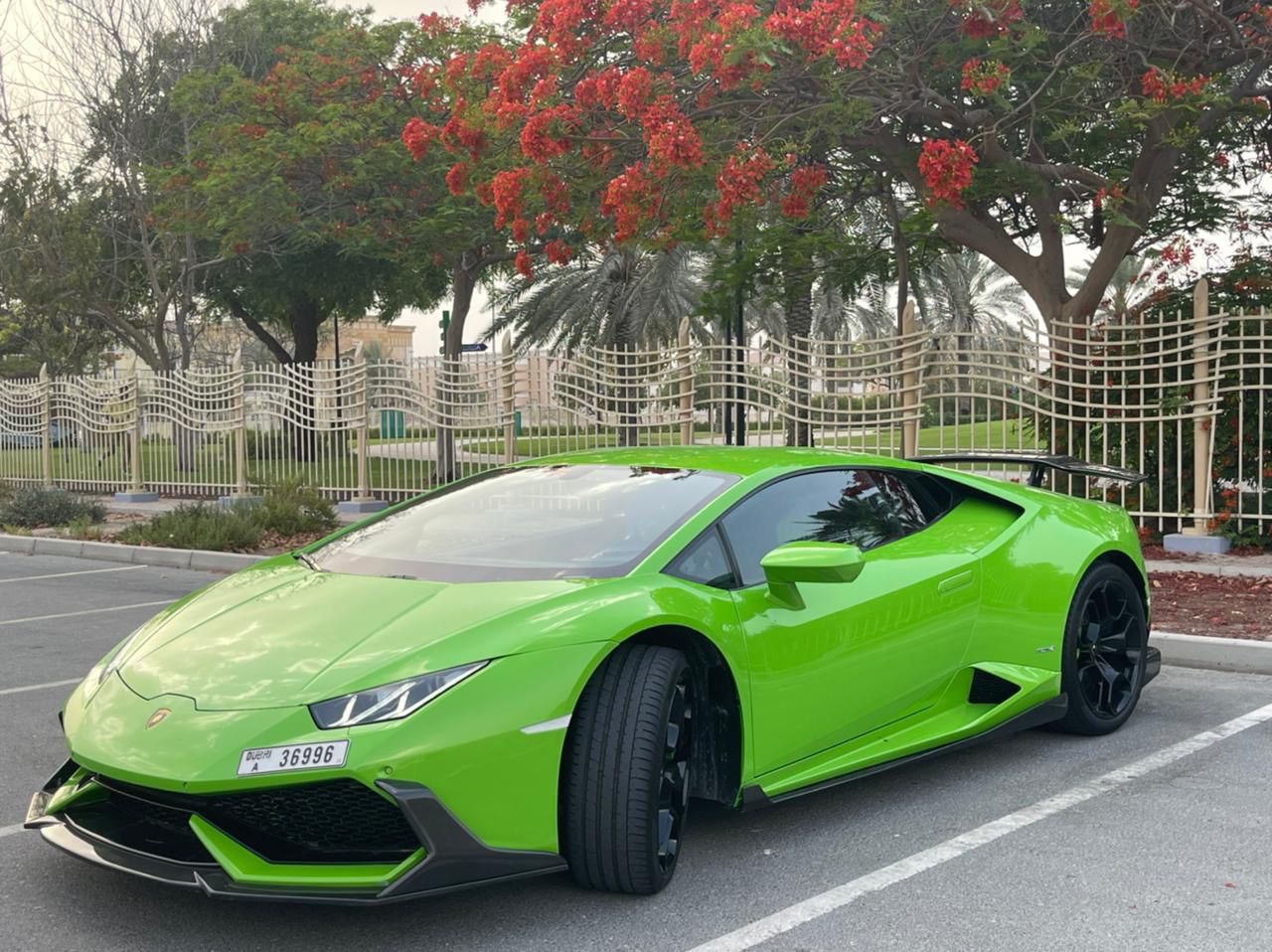 LAMBORGHINI HURACAN EVO COUPE GREEN