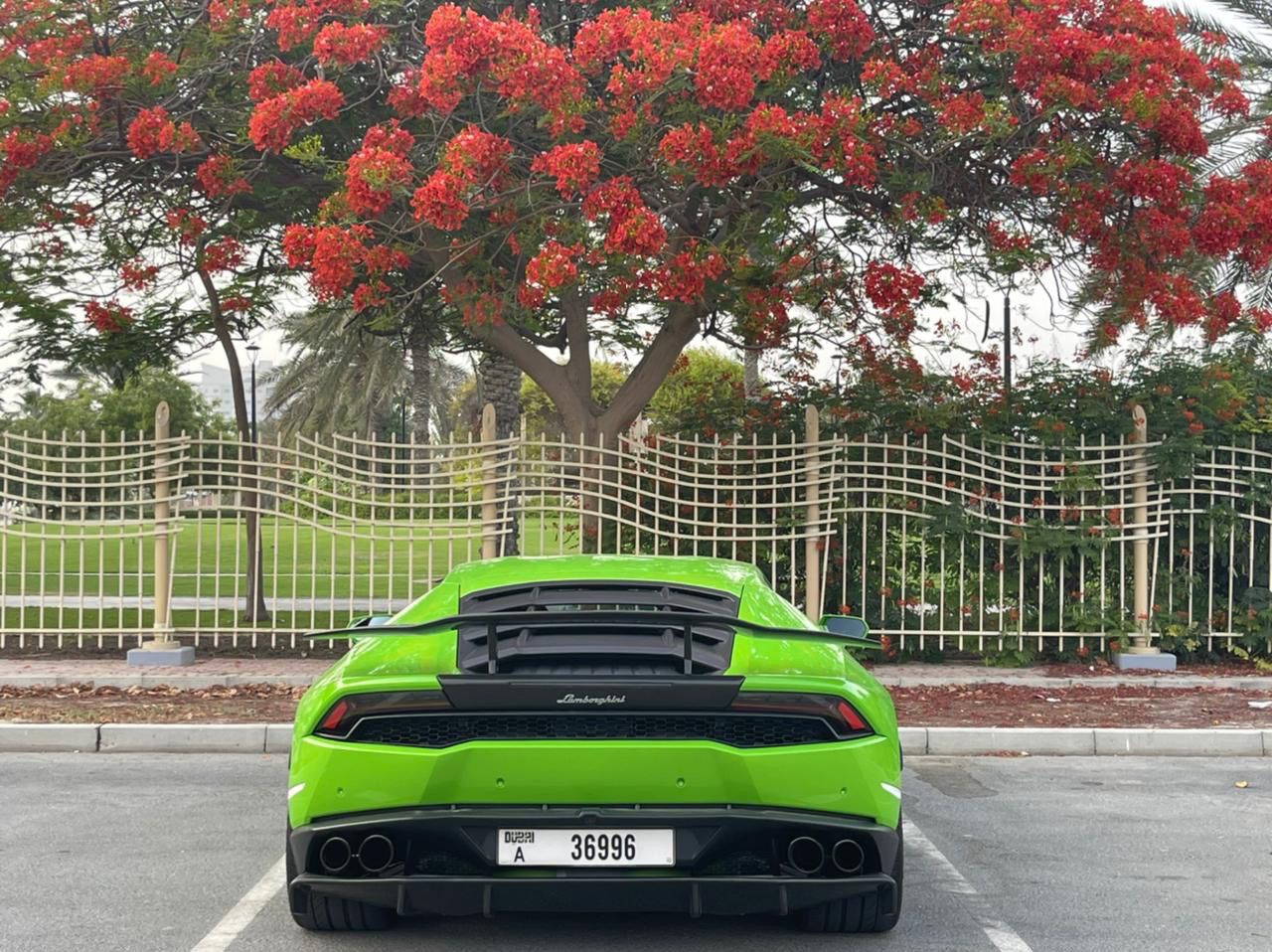 LAMBORGHINI HURACAN EVO COUPE GREEN