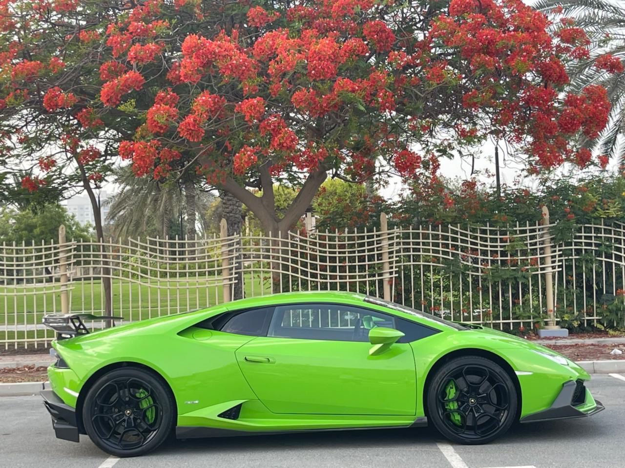 LAMBORGHINI HURACAN EVO COUPE GREEN