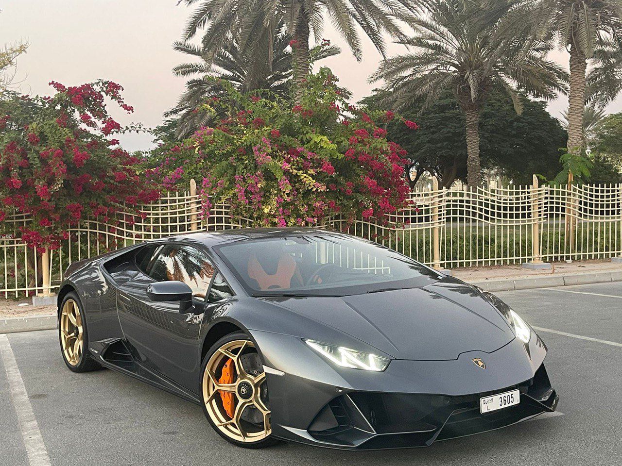 LAMBORGHINI HURACAN EVO COUPE GREY