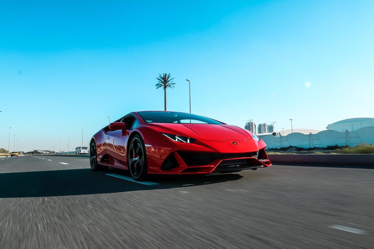 LAMBORGHINI HURACAN EVO COUPE RED
