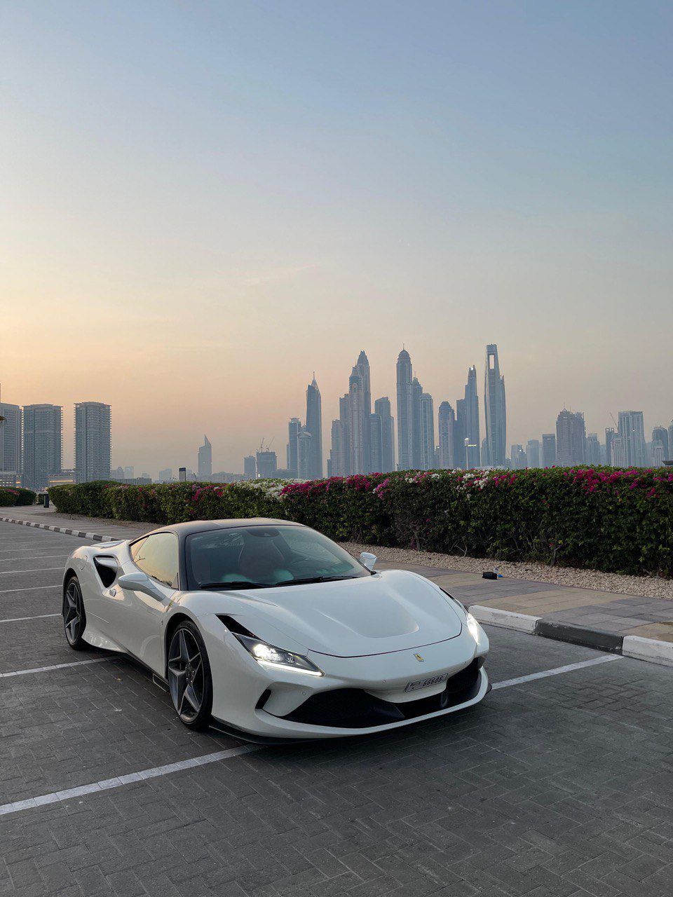 FERRARI F8 TRIBUTO WHITE