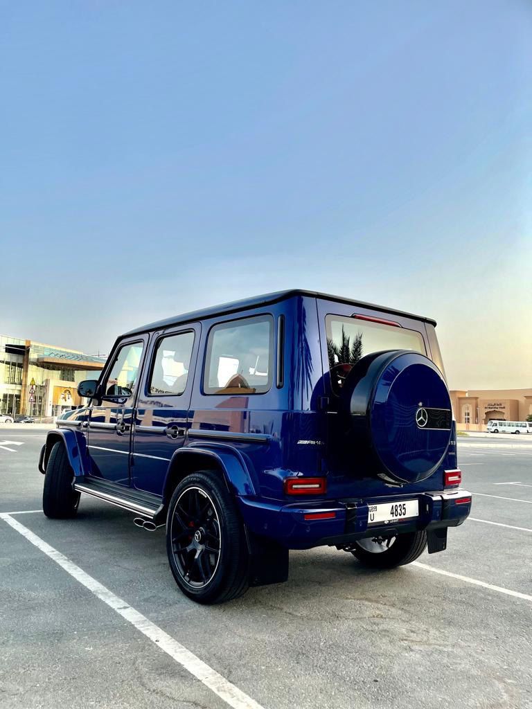 MERCEDES CLASSE G63 AMG BLUE
