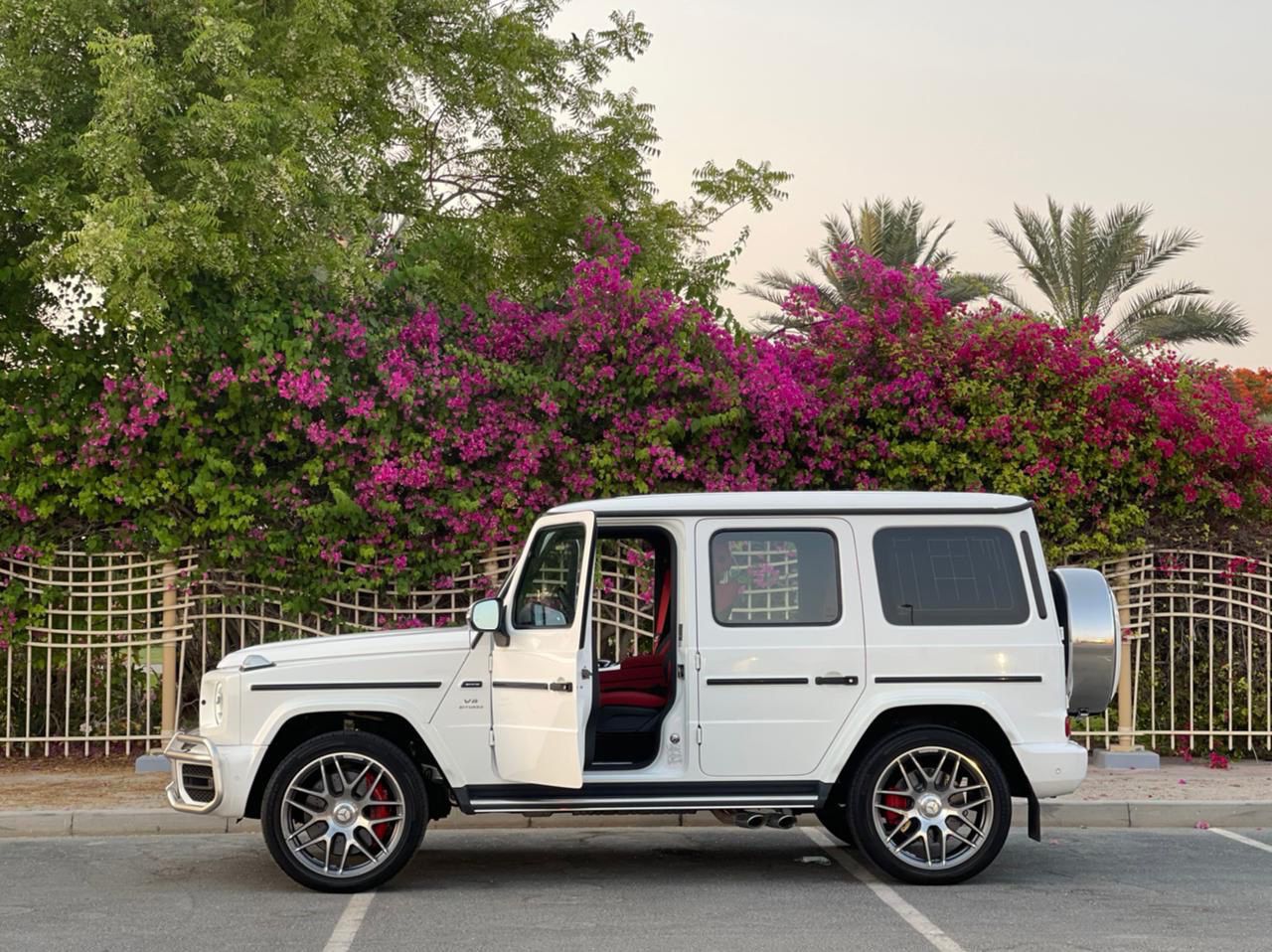 MERCEDES CLASSE G63  AMG  WHITE