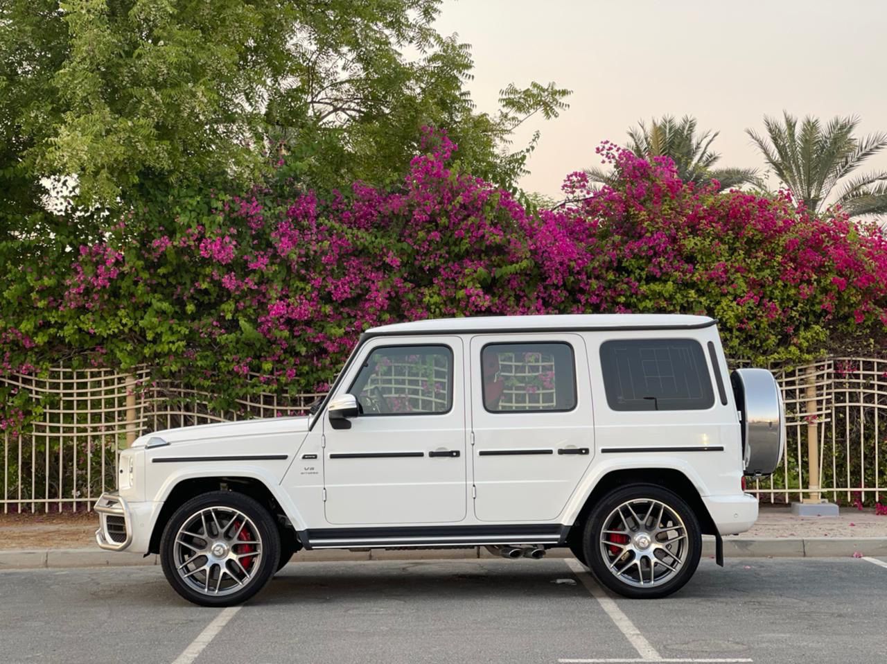 MERCEDES CLASSE G63  AMG  WHITE