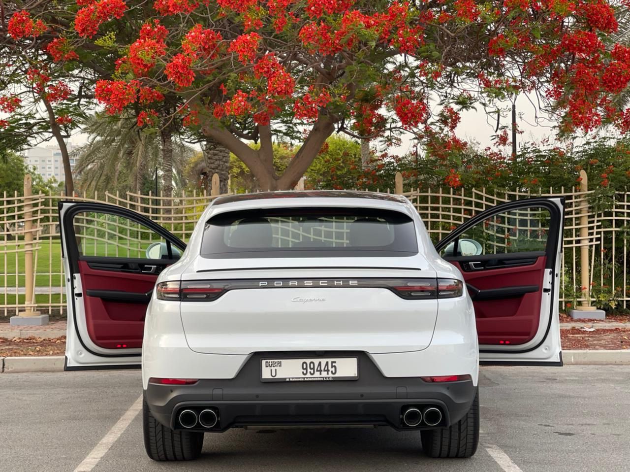 PORSCHE CAYENNE S WHITE