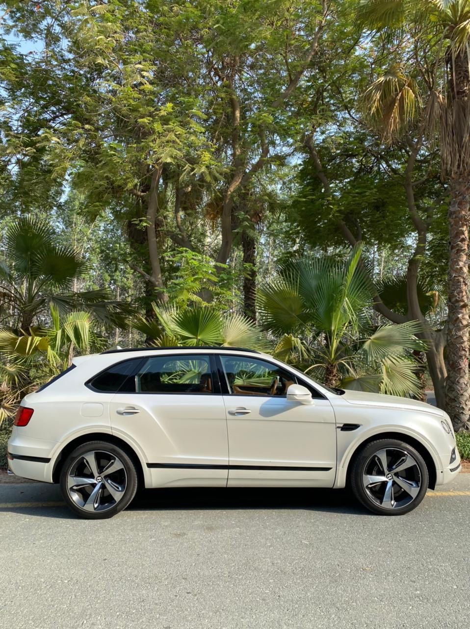 BENTLEY BENTAYGA WHITE