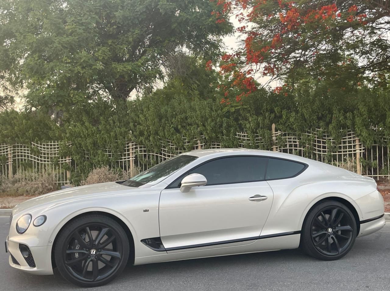 BENTLEY CONTINENTAL GT WHITE