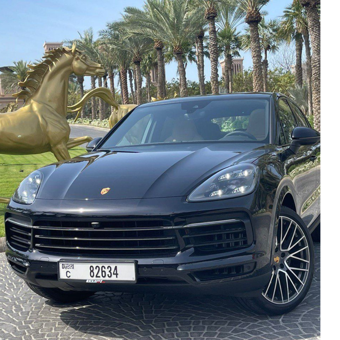 PORSCHE CAYENNE S BLACK