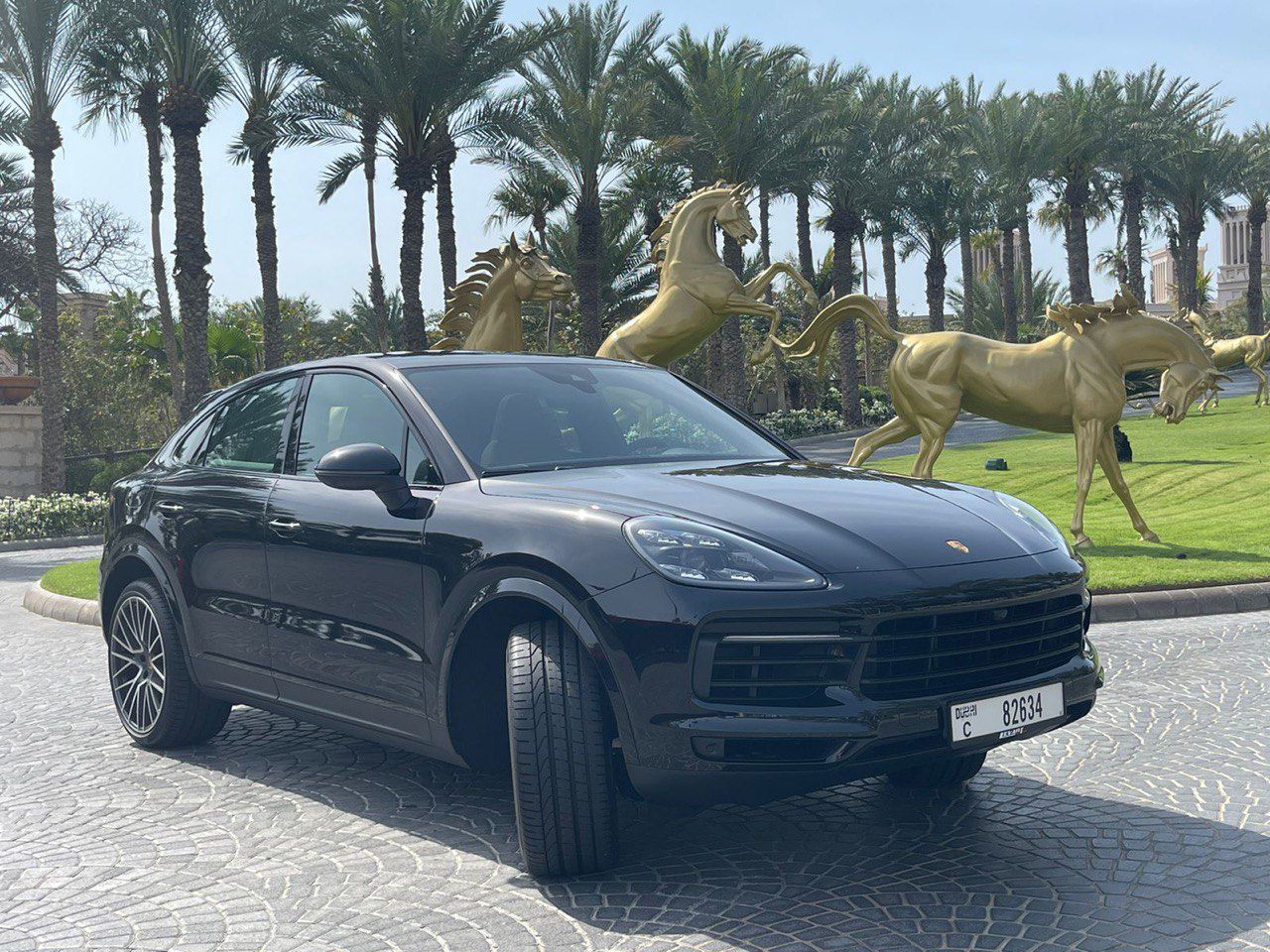 PORSCHE CAYENNE S BLACK