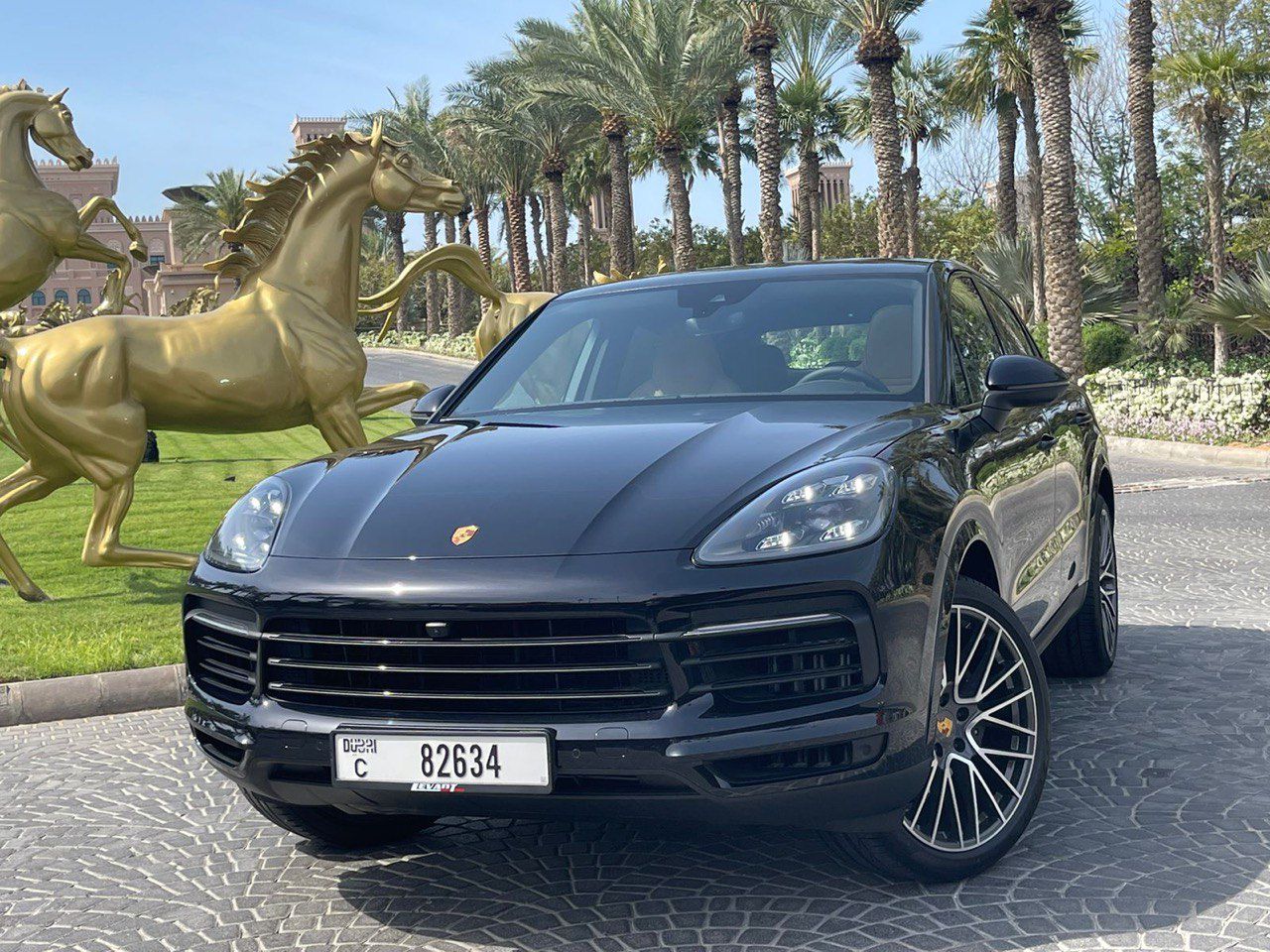 PORSCHE CAYENNE S BLACK